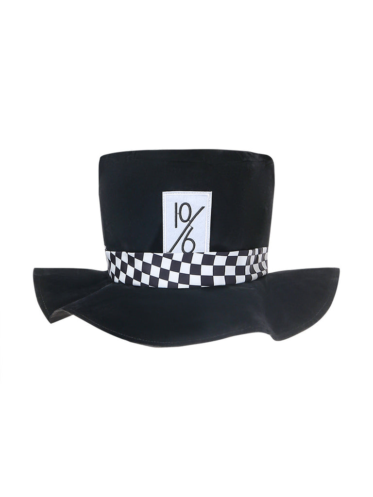 5PCS Completo Costume Nero Anni '40 Festa Horror a Righe Svasato per Travestimento 7