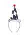 Completo Costume di Halloween Nero e Bianco Anni '50 da Arlecchino Pagliaccio 5