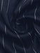 Abito Senza Maniche a Linea A Blu Navy a Righe con Cintura in Vita Anni '60 3