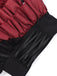 2PCS Gonna Bordeaux Anni '50 Off‑spalle Top e a Balze con Volant 10