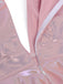 Abito Pale Pink Anni '60 Scollo Profondo a V Metallizzato Laser Mash Patchwork 6