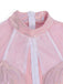 Abito Pale Pink Anni '60 Scollo Profondo a V Metallizzato Laser Mash Patchwork 4