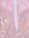 Abito Pale Pink Anni '60 Scollo Profondo a V Metallizzato Laser Mash Patchwork 5