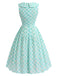 [Prevendita] Abito Ice Green Anni '50 Colletto Peter Pan con Tasca 4