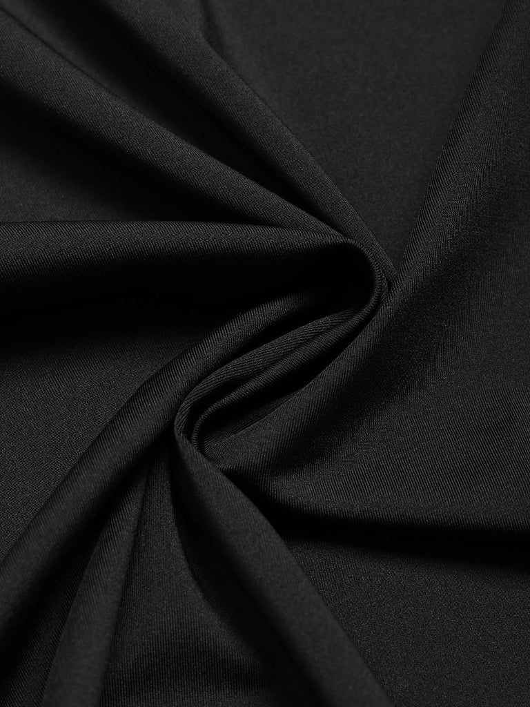 [Prevendita] Abito Black White Anni '60 White con Fiocco Tie in Pizzo con Bordo Cami 6