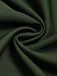 [Prevendita] 3PCS Completo Gonna Verde Anni '40 con Camicetta a Fiocco Gilet a Quadri e Linea A 6