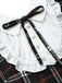 [Prevendita] Abito Nero e Rosso Anni '50 a Quadri Colletto Peter Pan 5
