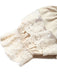 [Prevendita] 2PCS Gonna Beige Anni '70 Off‑spalle in Pizzo con Volant Top e Asimmetrico 9