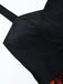 [Prevendita] Abito Nero Anni '50 Scollo all'Americana a Cuore in Tulle di Halloween 5