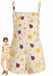 [Prevendita] Tuta Corta Giallo Anni '70 Coccinella Star con Tasca Tie‑spalle Overall