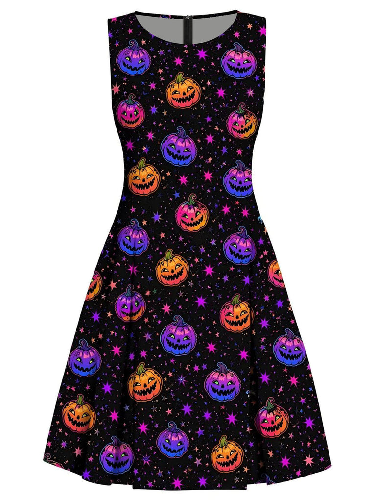 [Prevendita] Abito Nero Anni '60 di Halloween Dark Zucca Linea A 2