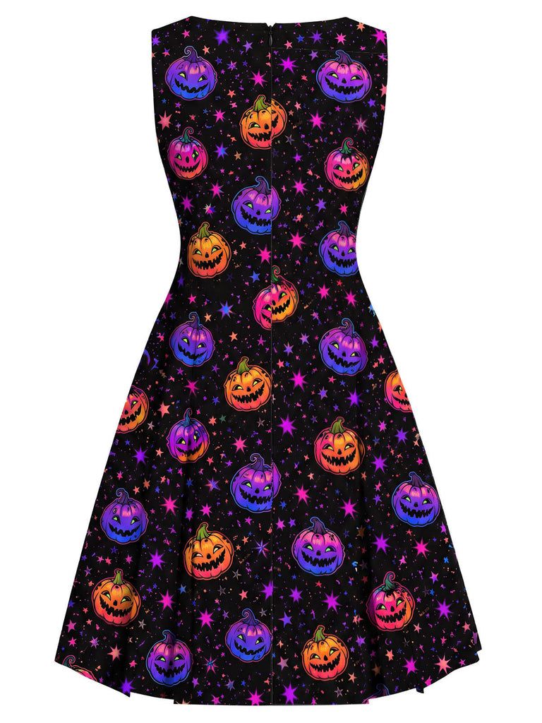 [Prevendita] Abito Nero Anni '60 di Halloween Dark Zucca Linea A 3
