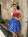 [Prevendita] Abito a Ruota da Festa Wonder Woman Anni '50 con Stelle