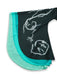Abito Nero e Blu Anni '40 Lightning Wizard Cape Costume 5