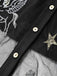 [Prevendita] Abito Black Gold Anni '80 Revers Celestial Stampa in Rete 7