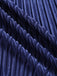 [Prevendita] Abito anni '50 blu royal con corpino in pizzo trasparente e gonna plissettata 7