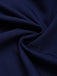 [Prevendita] Abito Deep Blu Anni '50 Tinta Unita Spalle Scoperte in Pizzo Patchwork 5