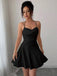 Abito mini anni '60 con scollo drappeggiato e arricciature e spalline doppie 9