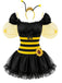 5PCS Completo Costume Giallo e Nero Anni '50 da Ape per Festa Horror