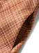[Prevendita] 2PCS Set Marrone Anni '40 con Giacca Corta a Quadri in Ecopelliccia e Gonna 14