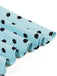 Abito swing anni '50 blu a pois con scollo quadrato e maniche a sbuffo 6