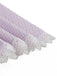 Abito Lavanda Anni '50 a Quadri con Scollo All'americana e Schiena Scoperta e Pizzo Patchwork 7