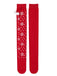 Completo Natalizio Rosso Anni '80 in Velluto e Tulle da Elfo con Colletto a Campanelli 5