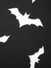 Abito da pipistrello con spalline sottili Halloween nero anni '50
