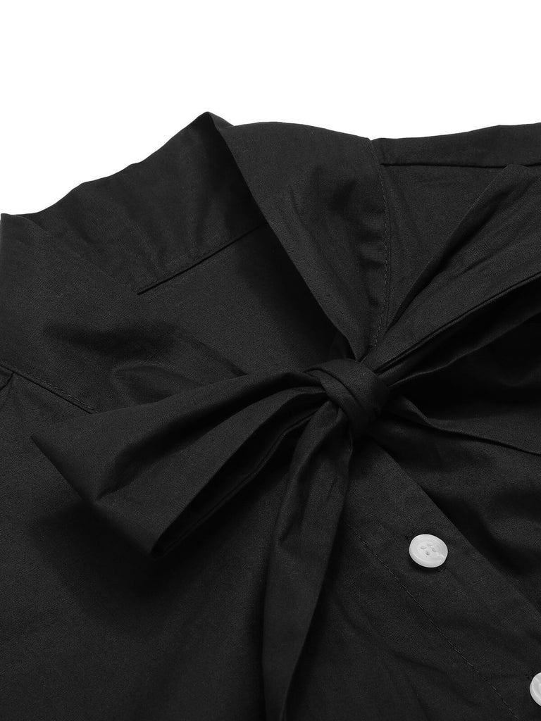 Abito in rete ragno con paillettes nero anni '50