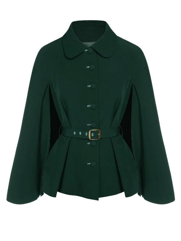 Cappotto con revers color cammello anni '40