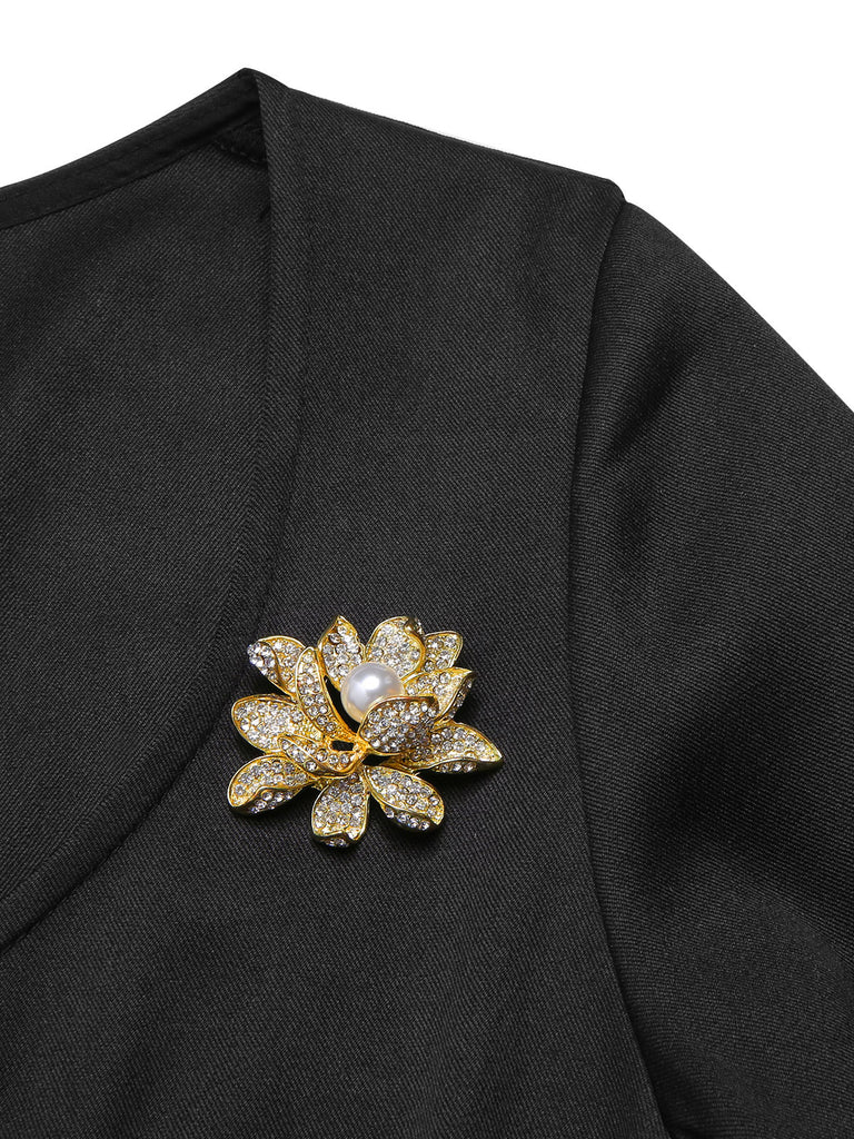 Abito asimmetrico leopardato con orlo grezzo nero anni '60