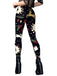 Leggings carini stampati natalizi anni '60