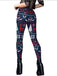 Leggings carini stampati natalizi anni '60