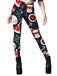 Leggings carini stampati natalizi anni '60