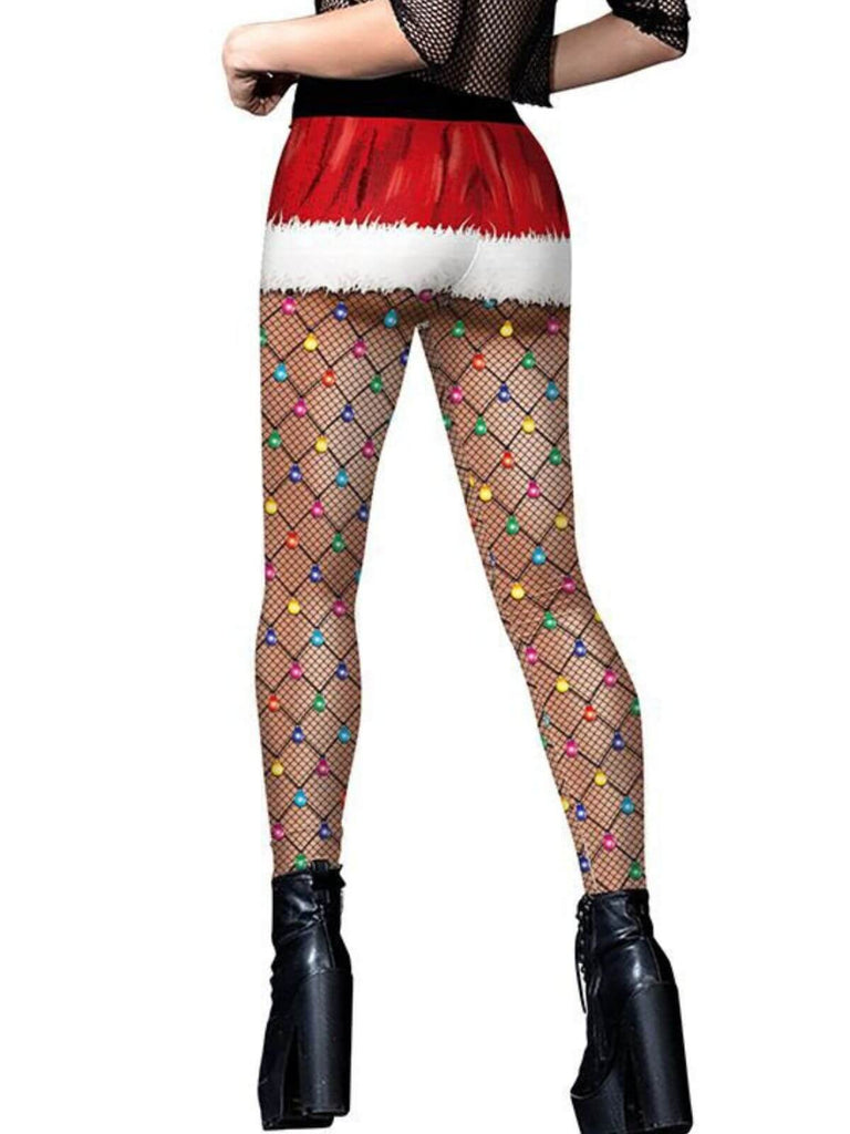 Leggings a rete natalizi anni '60