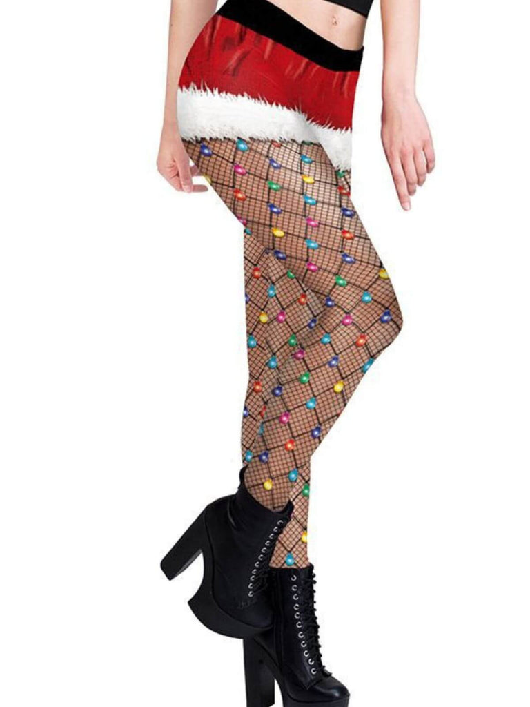 Leggings a rete natalizi anni '60
