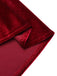 Abito da sirena in velluto con spalline bordeaux anni '30