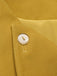 Cappotto corto con bottoni giallo anni '50