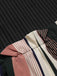 Tuta corta in maglia a righe cintura anni '50