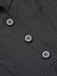Tuta lunga scollo a V e revers in pizzo patchwork anni '40