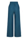 Pantaloni larghi con elastico in vita anni '40