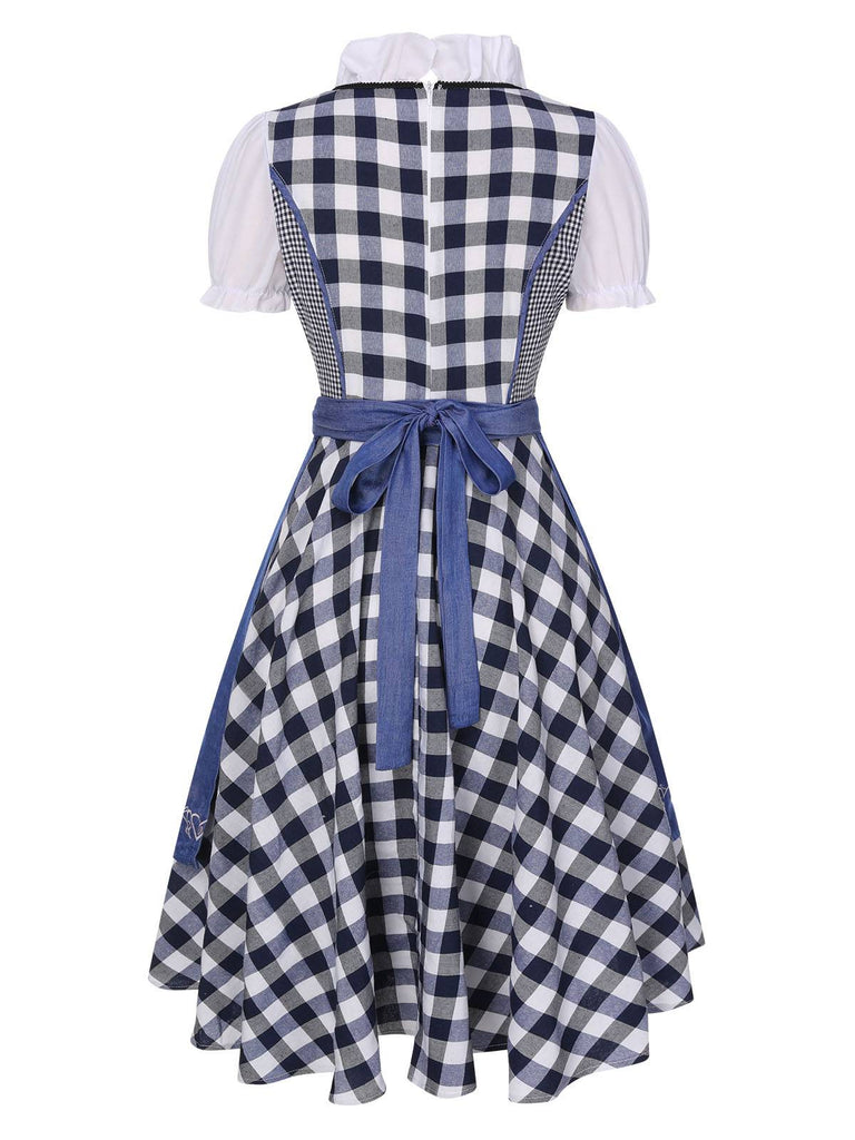 Abito bavarese dirndl per il carnevale dell'Oktoberfest anni '50