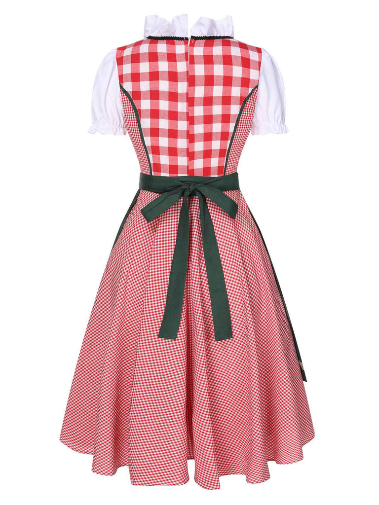 Abito bavarese dirndl per il carnevale dell'Oktoberfest anni '50