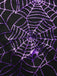 Abito in rete laser schiena scoperta viola anni '50