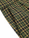 Pantaloni a quadri con bottoni grigio anni '40