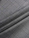 Pantaloni a quadri con bottoni grigio anni '40