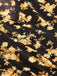 Abito midi boho floreale volant con scollo a V anni '40