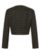Cappotto corto a maniche lunghe in tweed anni '60