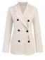 Blazer vintage a tinta unita con bottoni anni '40