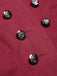 Cappotto doppiopetto con collo alto anni '50